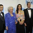  L'infante Pilar de Bourbon était l'invitée d'honneur de la soirée de gala au profit de l'Association monégasque contre l'autisme MONAA, dont la princesse Charlene est la présidente d'honneur, au Sporting d'été de Monte-Carlo, le 15 novembre 2012. 