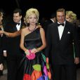  Le prince Charles et la princesse Camilla de Bourbon-Siciles lors de la soirée de gala au profit de l'Association monégasque contre l'autisme MONAA, dont la princesse Charlene est la présidente d'honneur, au Sporting d'été de Monte-Carlo, le 15 novembre 2012. 