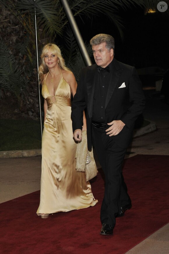 Vanessa von Zitzewitz et son mari Juan Villalonga à la soiree de gala de l'Association monégasque contre l'autisme 'MONAA' au Sporting d'été de Monte-Carlo le 15 novembre 2012.