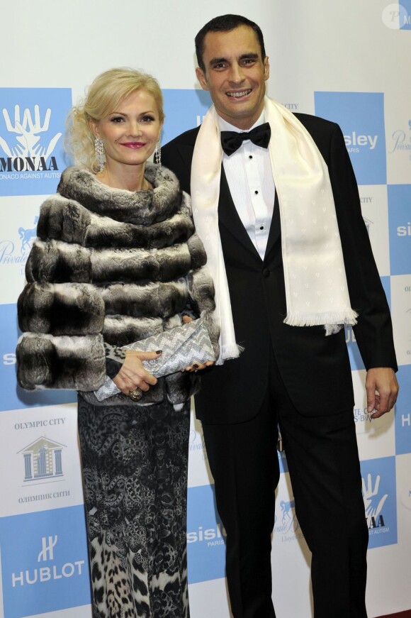 Invités à la soirée de gala au profit de l'Association monégasque contre l'autisme MONAA, dont la princesse Charlene est la présidente d'honneur, au Sporting d'été de Monte-Carlo, le 15 novembre 2012.