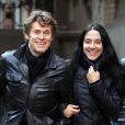 Willem Dafoe et son épouse Giada Colagrande à New York, le 17 septembre 2012.