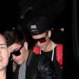 Justin Bieber à Los Angeles, le 19 novembre 2012.