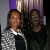 Lilian Thuram et Karine Le Marchand ont assisté à la soirée Stand up for African Mothers à Paris le 19 Novembre 2012.