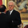Lionel Jospin au dîner organisé en l'honneur du président italien Giorgio Napolitano. A l'Élysée, le 21 novembre 2012.
