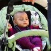 La petite Adalaide, fille de Katherine Heigl et Josh Kelly, a une bouille à croquer à Los Feliz, Los Angeles, le 23 novembre 2012