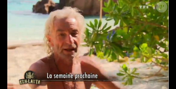 Bernard dans Koh Lanta Malaisie, vendredi 9 novembre 2012 sur TF1