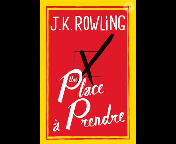 Une place à prendre, le nouveau roman de J.K. Rowling, sortira le vendredi 28 septembre.