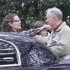 Les parents de Jennifer Garner quittent la maison de leur fille après leur visite pour Thanksgiving à la Nouvelle-Orléans, le 26 novembre 2012.
