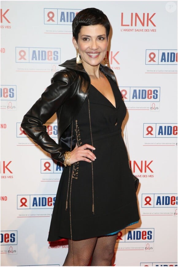 Cristina Cordoba lors du dîner pour l'association Aides, le 27 Novembre 2012 à Paris.
