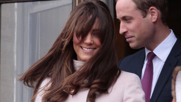 Kate Middleton et William : Cheveux au vent et bébé-mania à Cambridge