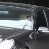 Premières photos de Gabriel Aubry depuis son altercation avec Olivier Martiney, le 22 novembre 2012. Le mannequin, dans sa voiture, quitte son appartement à West Hollywood, le 28 novembre 2012. .