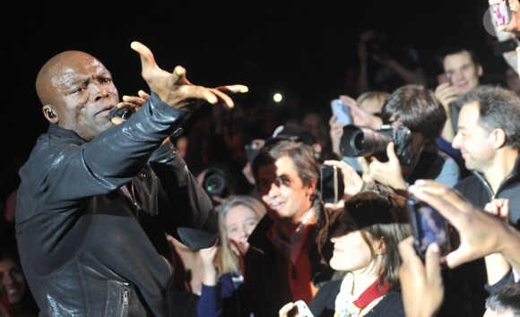 Seal a fait le show au Zenith de Paris le 2 décembre 2012.