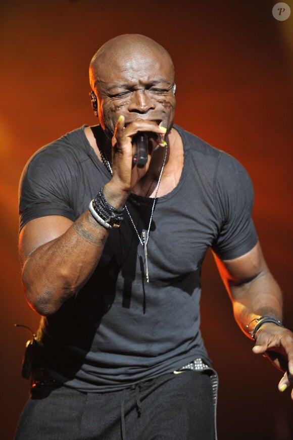 Seal a donné un concert exceptionnel au Zenith de Paris le 2 décembre 2012.