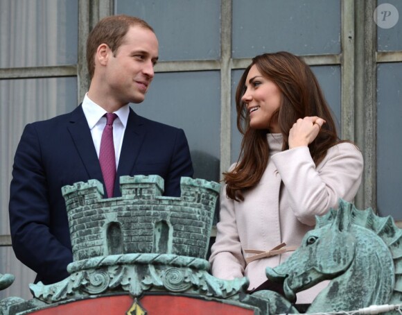 Kate Middleton et le prince William à Cambridge le 28 novembre 2012