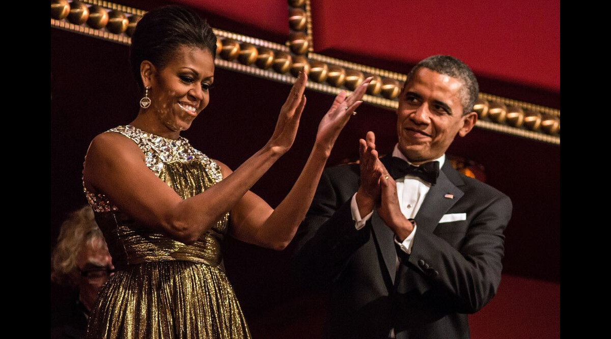 Photo : Michelle et Barack Obama à Washington le 2 décembre 2012 ...