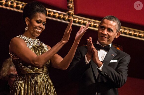 Michelle et Barack Obama à Washington le 2 décembre 2012.
