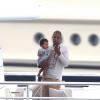 Beyoncé en vacances avec Jay-Z et Blue Ivy sur un yatch en Méditerranée le 4 septembre 2012.