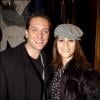 Karine Ferri et Steven du Bachelor à l'avant-première du film Closer à Paris le 17 janvier 2005.