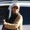 Halle Berry va chercher sa fille Nahla à l'école de Los Angeles, le 5 décembre 2012.