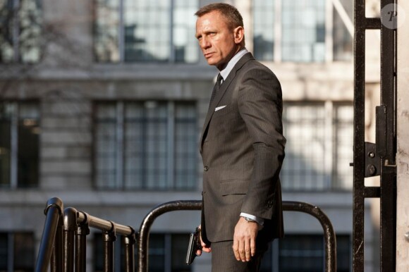 Daniel Craig dans le rôle de James Bond pour Skyfall