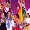 Les Miss aux couleurs de leurs régions lors de la cérémonie de Miss France 2013 à Limoges le 8 décembre 2012