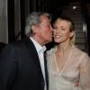 Alain Delon et Lorie à Paris le 23 novembre 2011