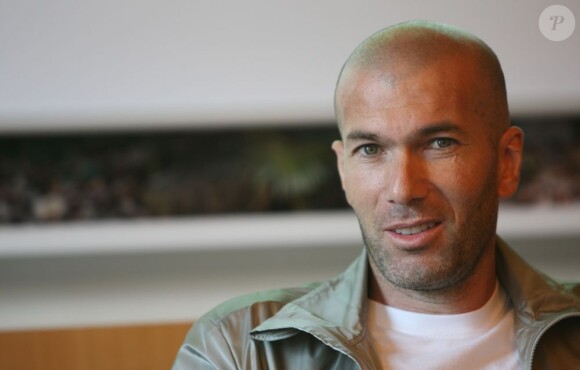 Zinédine Zidane à Paris le 7 juin 2012