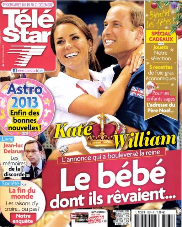 Télé Star du 10 décembre 2012.