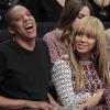 Beyoncé Knowles et Jay-Z à New York le 3 novembre 2012.