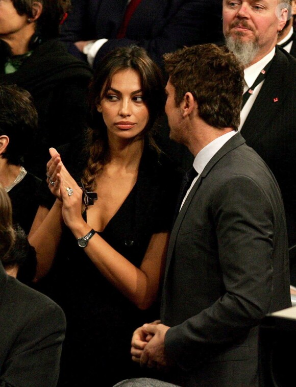 Gerard Butler était accompagné de sa petite amie Madalina Ghenea lors de la remise du prix Nobel de la Paix à l'UE à Oslo le 10 décembre 2012.