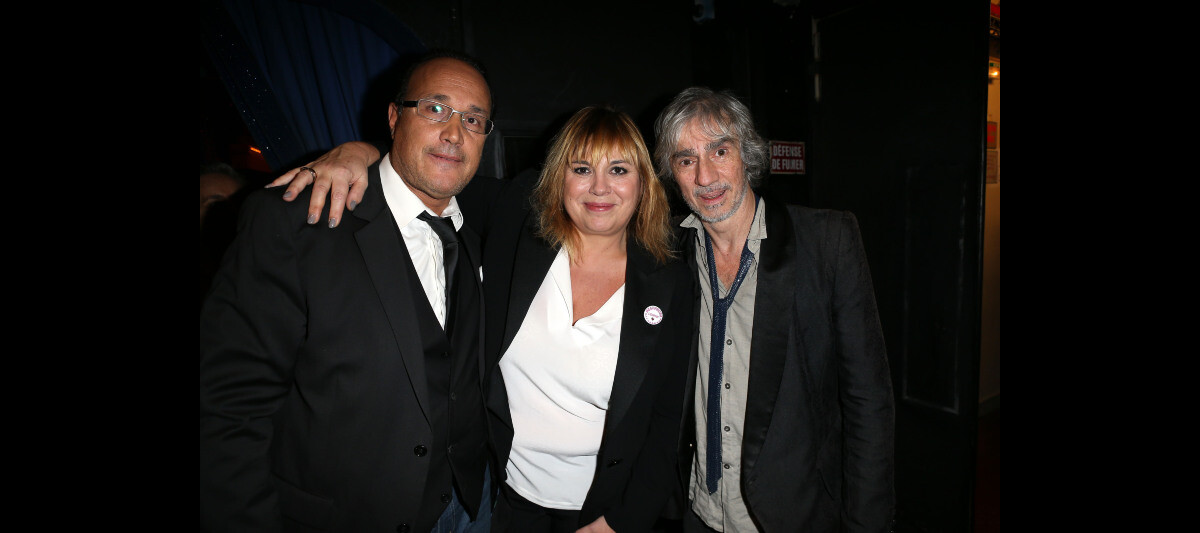 Photo : Michèle Bernier, Louis Bertignac et Patrick Antonini, lors d'un