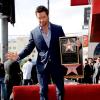 Hugh Jackman lors de la remise de son étoile sur le Walk of Fame à Hollywood le 13 décembre 2012