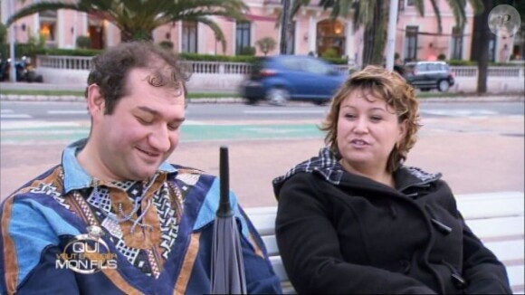 Frédéric et Coralie dans Qui veut épouser mon fils ?, saison 2, le vendredi 14 décembre 2012 sur TF1