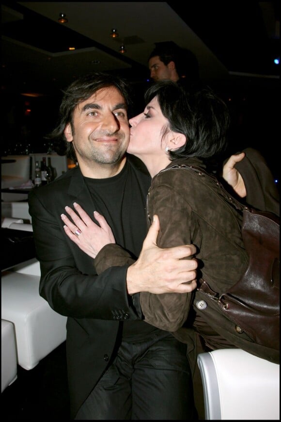 André Manoukian et Liane Foly le 26 mars 2007 à Paris. 