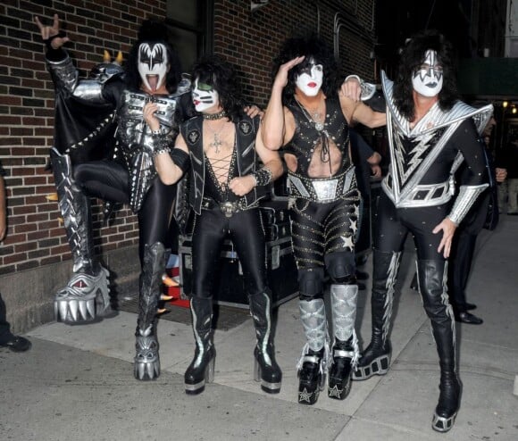 Kiss à New York le 10 octobre 2012.