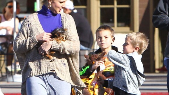 Britney Spears néglige son look, mais pas ses fils !