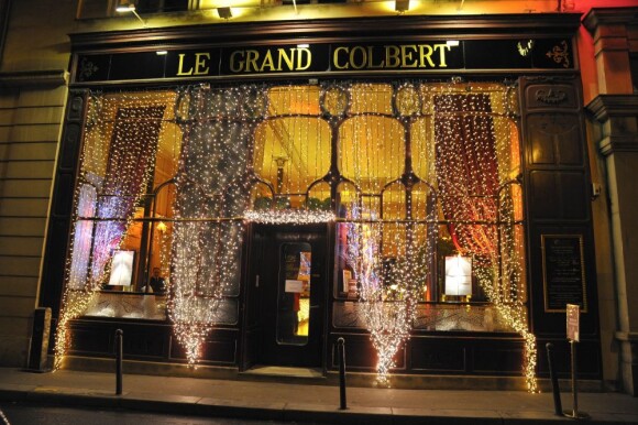 Illustration du restaurant le Grand Colbert, où avait lieu la première édition du prix Grand Colbert à Paris le 17 décembre 2012.
