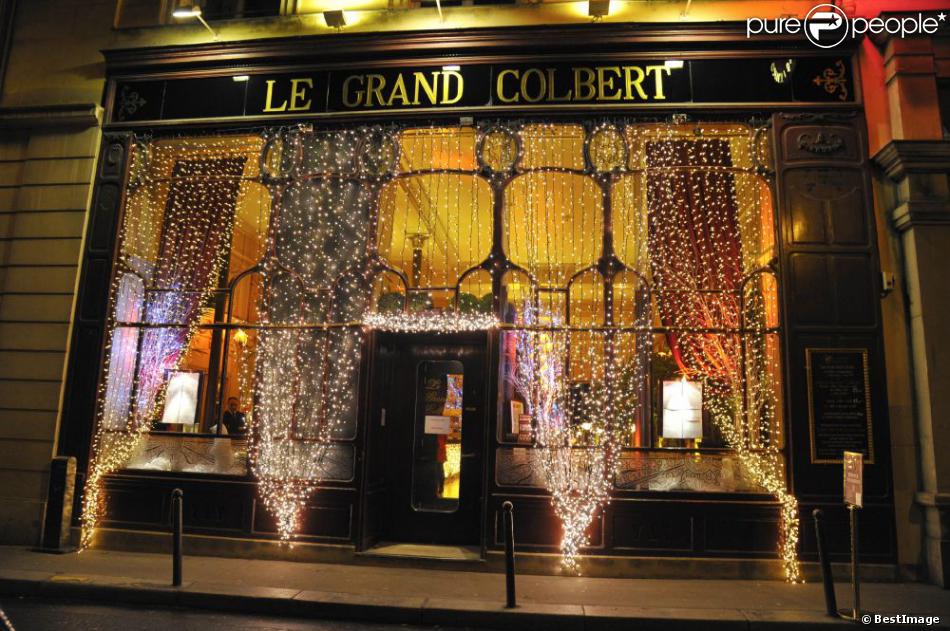 Illustration du restaurant le Grand Colbert, où avait lieu la première édition du prix Grand Colbert à Paris le 17 décembre 2012.