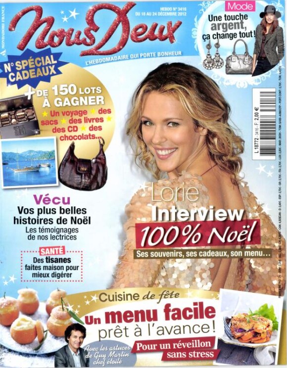 Magazine Nous Deux du 18 décembre 2012.