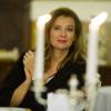 Valérie Trierweiler lors du dîner officiel au Palais du Peuple d'Alger, le 19 décembre 2012. La Première dame était très en beauté.