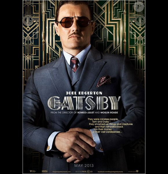 Characters poster pour Joel Edgerton dans Gatsby le Magnifique.