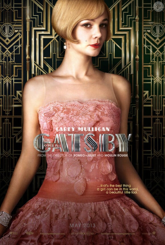 Characters poster pour Carey Mulligan dans Gatsby le Magnifique.