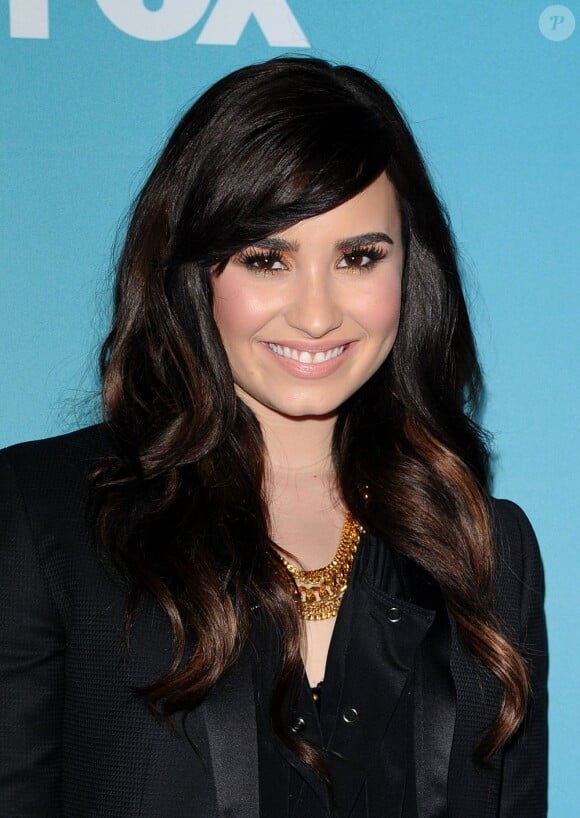 Demi Lovato lors du premier prime de la finale de X Factor à Los Angeles le 19 décembre 2012.