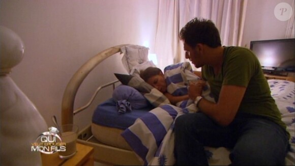 Alexandre et Corina dans le dernier épisode de Qui veut épouser mon fils ?, saison 2, le vendredi 21 décembre 2012 sur TF1