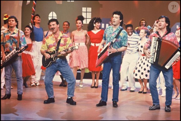 Les Muslés, en 1989.