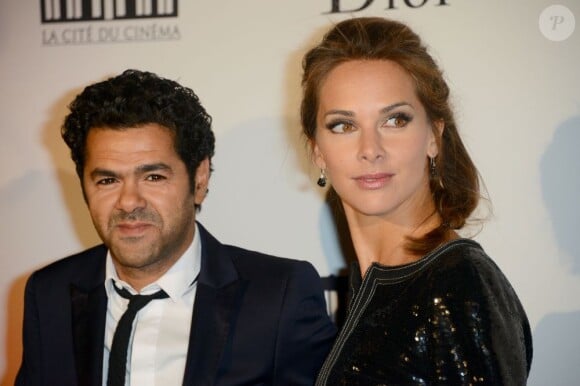 Jamel Debbouze et Melissa Theuriau à Paris, le 21 septembre 2012.