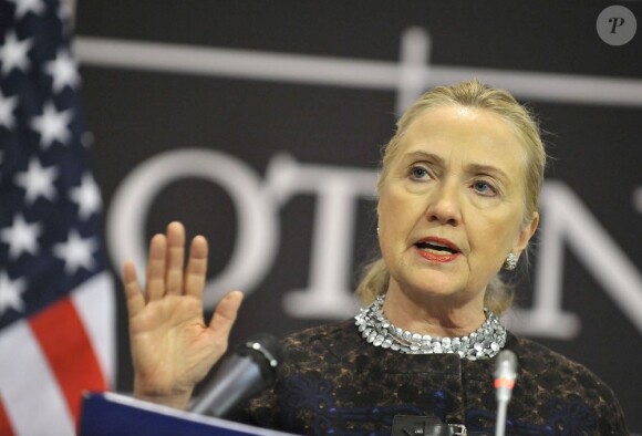 Hillary Clinton le 5 décembre 2012 en Belgique.
