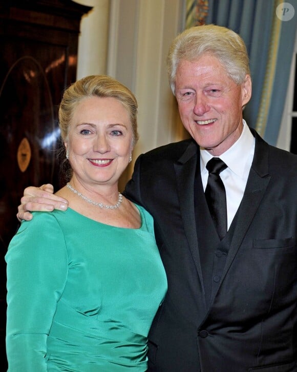Hillary Clinton et Bill Clinton  le 1er décembre 2012 à Washington.