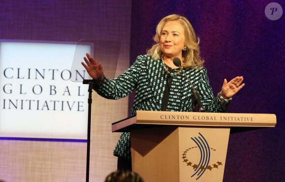 Hillary Clinton à New York, le 23 septembre 2012.