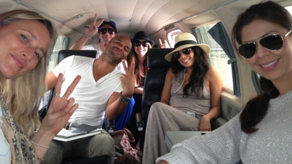 Eva Longoria : En tenue légère, elle file aux Bahamas avec ses copains célèbres